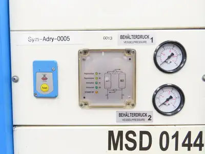 Ultrapac MSD 0144 Desiccant Air Dryer 85 CFM Heatless Regenerative 120V
