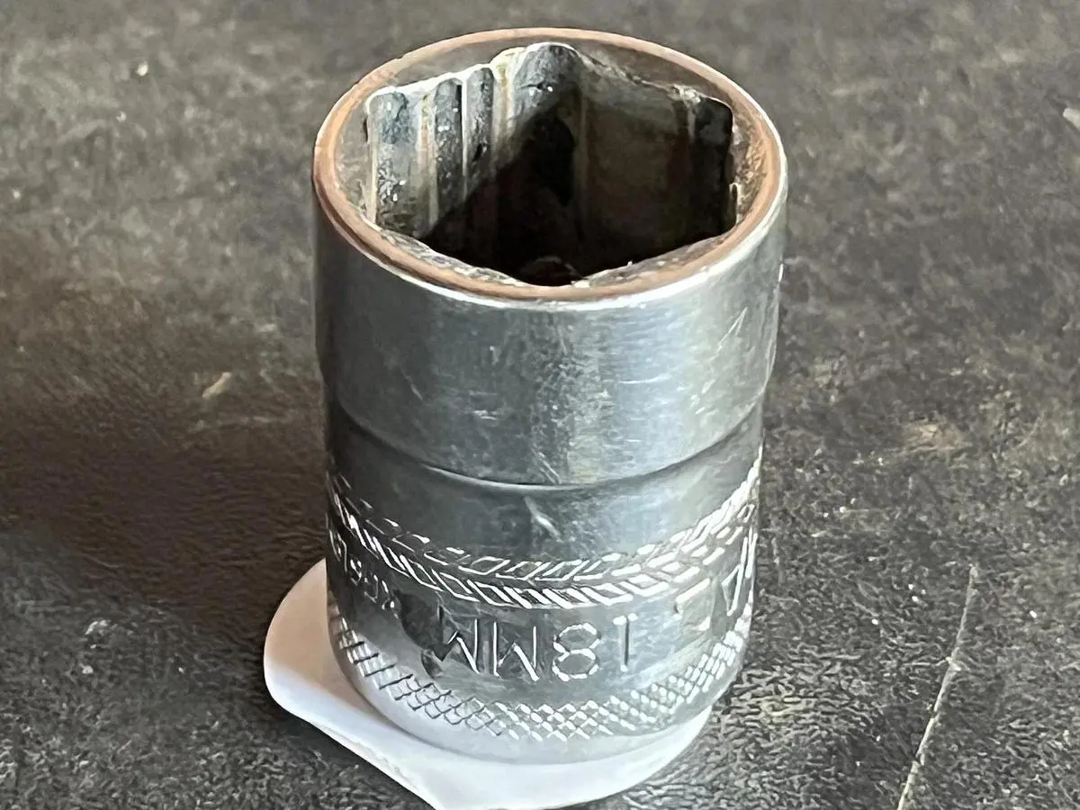 Mac Tools Edge 3/8" Drive 13l8mm Shallow Socket XG618MM