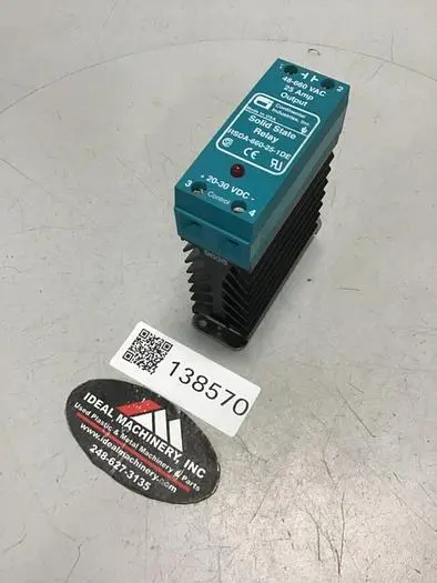 Used CONTINENTAL INDUSTRIES RSDA-660-25-1DE Relays & Switches Michigan US | Ideal Machinery #606068