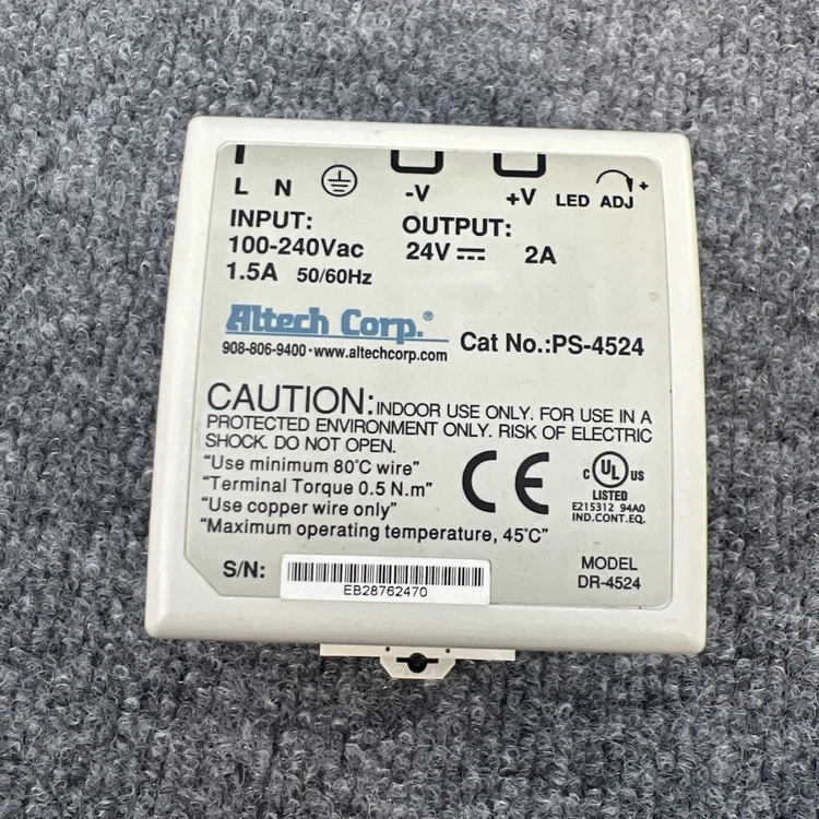 Used Altech PS-4524 DIN Rail Power Supplies California US | Davliegogo LLC #1706153