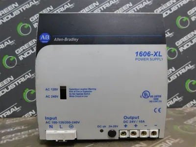 Allen Bradley 1606-XL240E Power Supply Ser. A DC 24-28V/10A Used