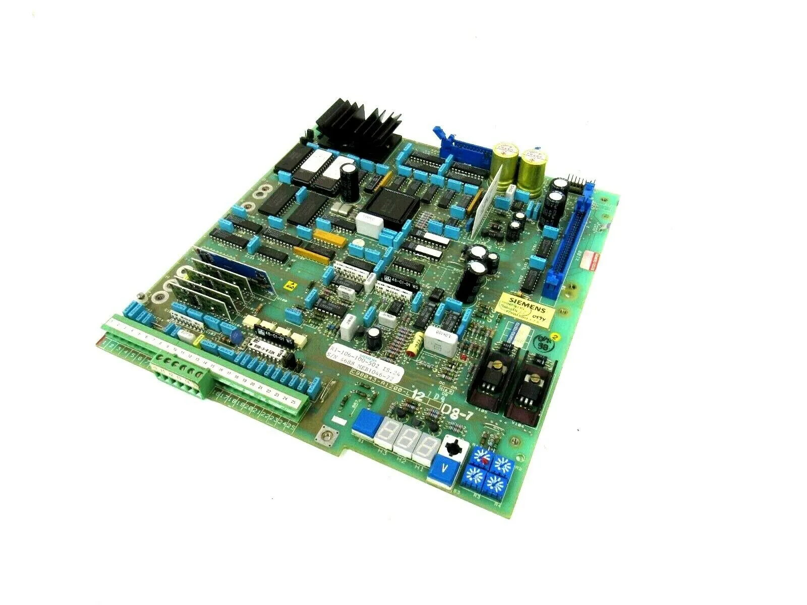 USED SIEMENS R1-106-100-502 IS.24 CONTROL CARD R1106100502 C98043-A1200-L12
