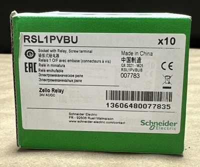 NEW Schneider RSL1PVBU