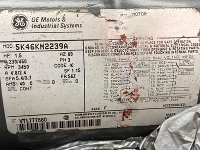 Used GE 5K46KN2239A Industrial Controls Ohio US | Surplus Asset Holdings #1241201