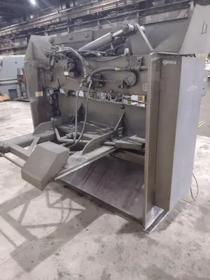 6' x 3/8" HTC MODEL #375-6S HYDRAULIC SHEAR: STOCK #21236