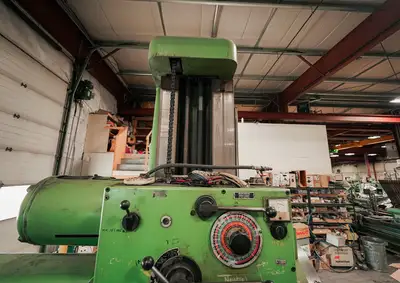 TOS W100 Boring Mill (50 Taper)