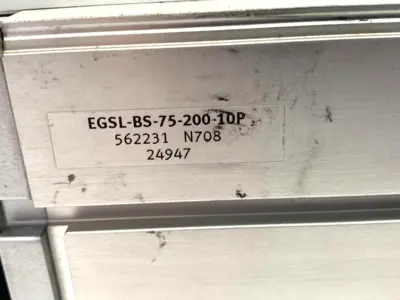 Used Festo Electric Mini Slide 200mm Stroke 562231 Linear Actuators Michigan US | Maverick Industrial Sales #1391260