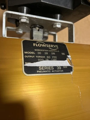 USED Flowserve Series 39