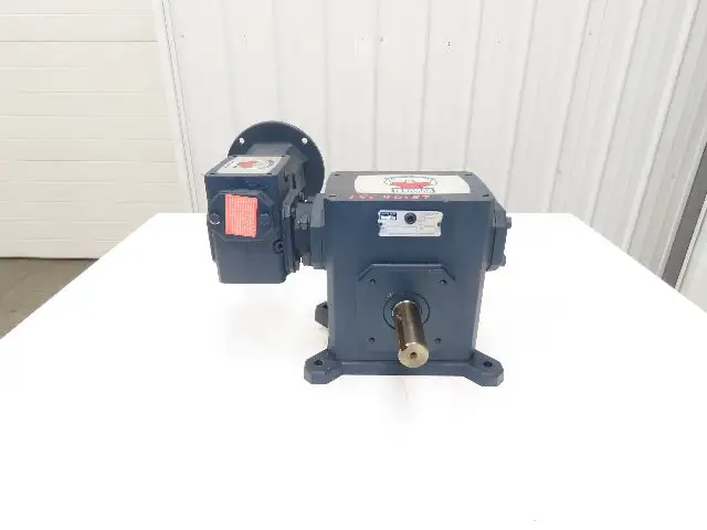 Grove Gear Ironman GRL-DTM832-200-R1-140 Double Reduction Gearbox 200:1 Ratio