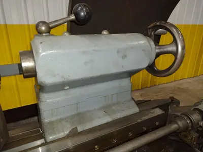 15" X 32" MANNAIONI MAN-AU-CYCLE THREADING LATHE, 4" HOLE: STOCK #16992