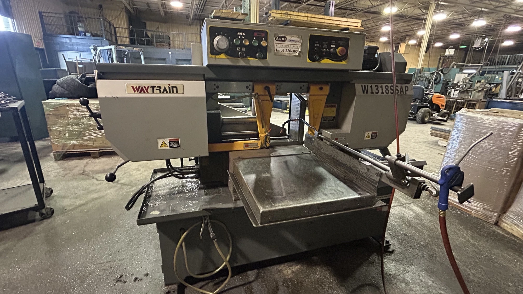 Used 2020 WAY TRAIN W1318SSAV | Saws, Band, Horizontal
