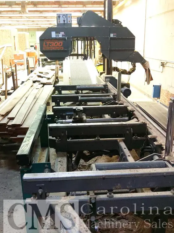 Used 2006 WOOD-MIZER LT300 WITH TWIN BLADE EDGER _UNKNOWN_ Sawmill Bandsaws North Carolina US | CAROLINA MACHINERY SALES #902908