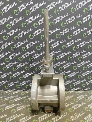 2" Valtek 138132 Stainless Steel Ball Valve Class 150 Used