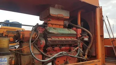 USED 2001 FRONTIER 4 AXLE CARRIER STYLE OILFIELD PUMP / KILL TRUCK