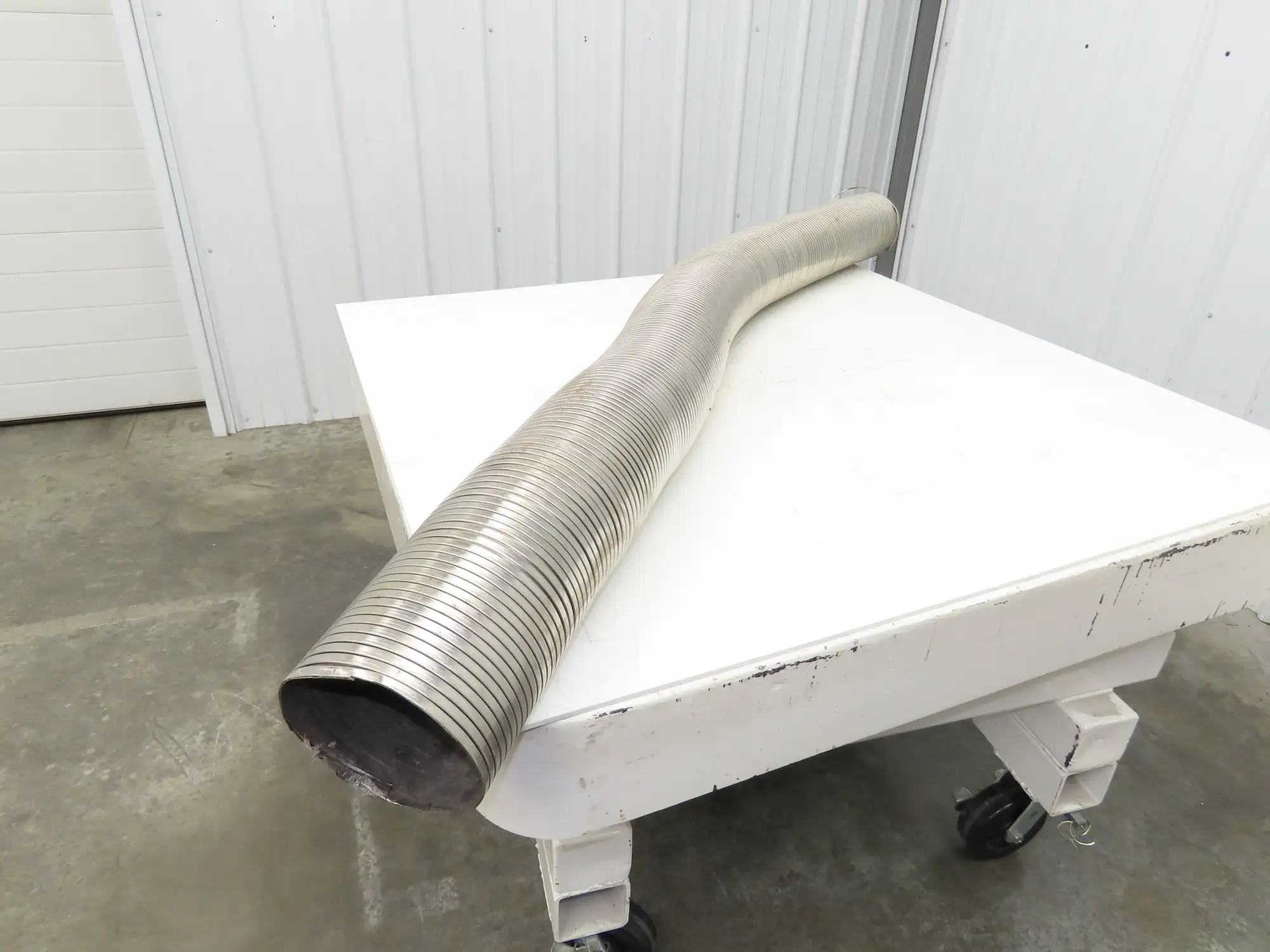 6" Flexible Metal Exhaust Hose Pipe Stainless Steel S Lock Diesel 6' Long