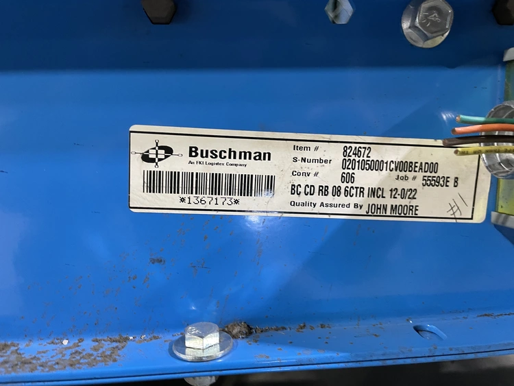 Used _UNKNOWN_ NO.: 606 Roller Conveyors Alabama US | Transamerican Equipment Company #704207
