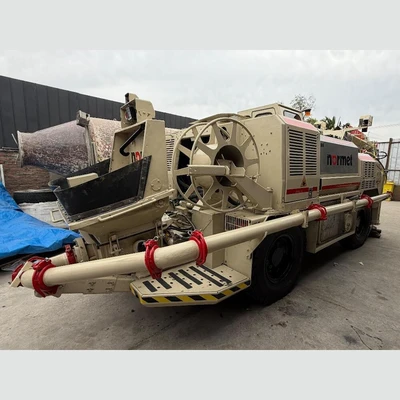 Used 2015 NORMET ALPHA 30 Concrete Pumps British Columbia CA | Savona Equipment LTD #1316103