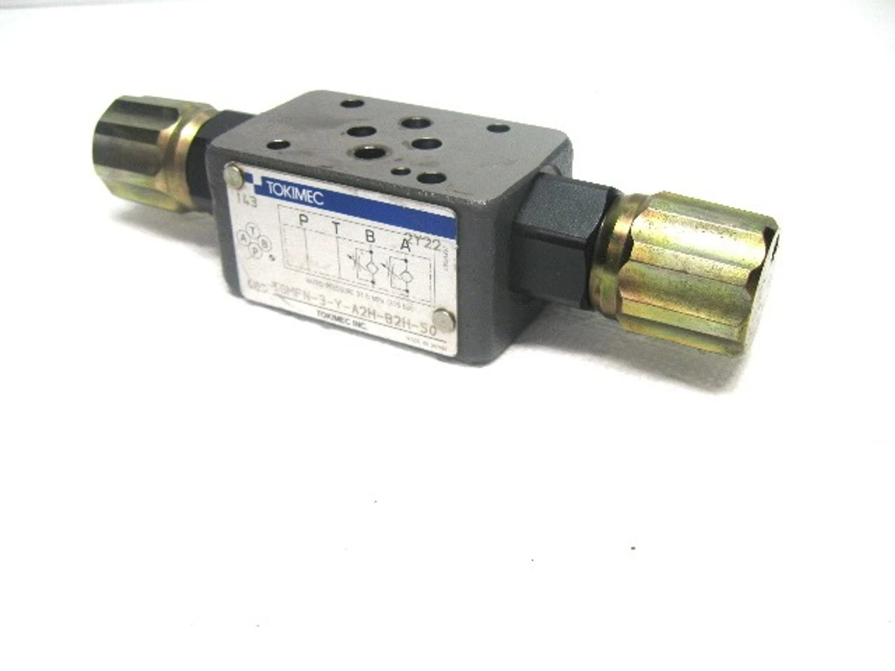 Used TOKIMEC TGMFN-3-Y-A2H-B2H-50 Valves/Fittings | Industrial Parts R Us Inc. #381410