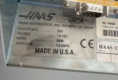 USED Haas Does Not Apply