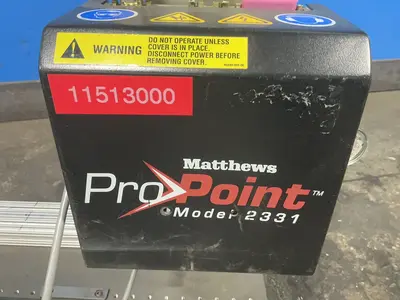 Used MATTHEWS PRO POINT 2331 Marking Machines Ohio US | HGR 24 #1478398
