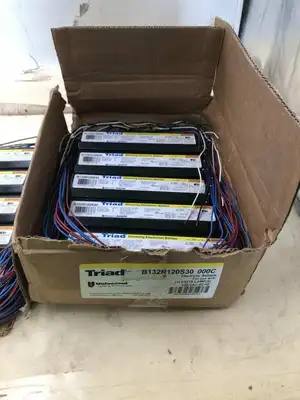 TRIAD B132R120S30 Outdoor Dimming T8 Ballast 120V -NIB of 9