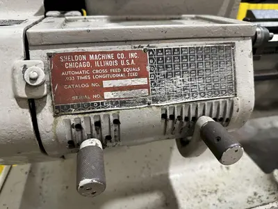 11" X 20" SHELDON MODEL #UM-46-P TOOLROOM ENGINE LATHE: STOCK #17918