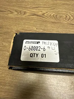 New | in-Stock RELIANCE ELECTRIC 0-60002-6 Industrial Controls | Surplus Asset Holdings #1221012