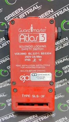 Guardmaster Atlas 3 Solenoid Locking Safety Switch with SLS-3F Used