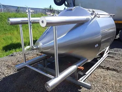 (4) Available - Used 20bbl/25hl Jacketed Conical Fermenters