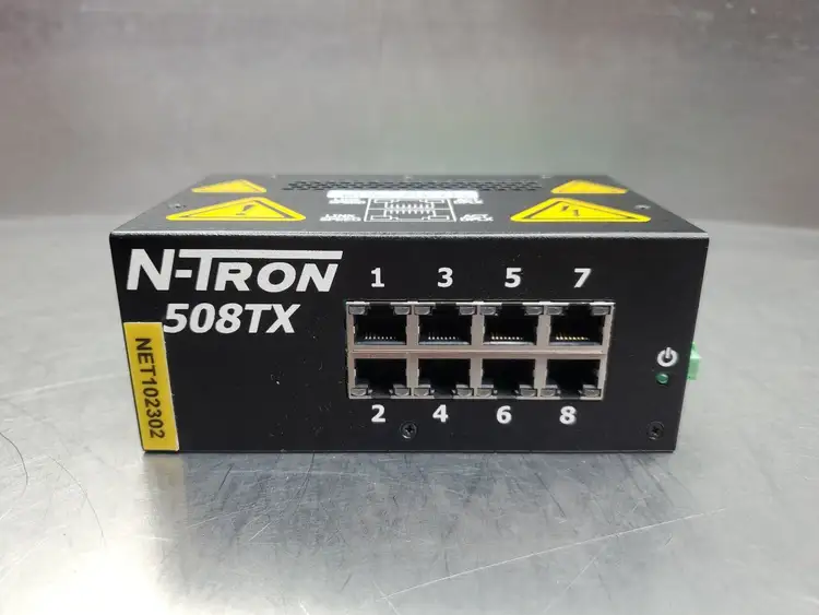 Used N-Tron 508TX-A PLC Ethernet Equipment South Carolina US | Palmetto Automation #1158781