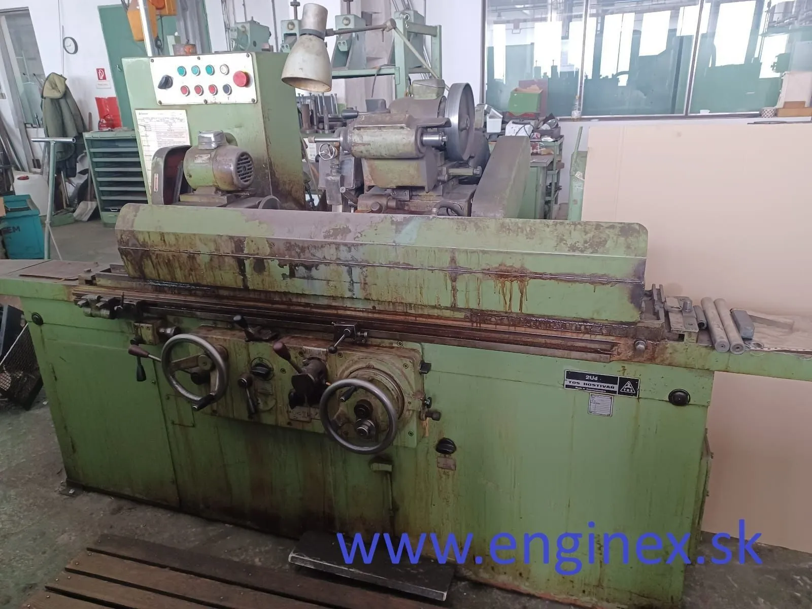 Used TOS 2UD Universal Cylindrical Grinders SK | ENGINEX s.r.o. Kosice #1292306