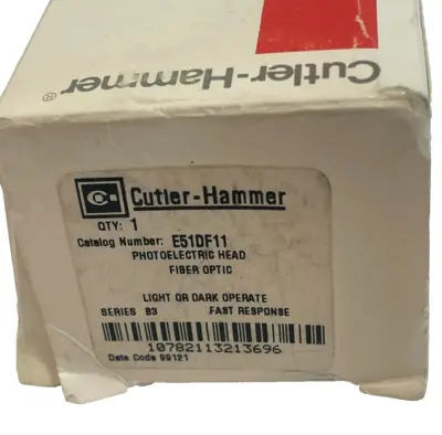 NEW CUTLER HAMMER E51DF11 PHOTOELECTRIC HEAD