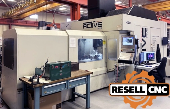 Used 2014 Parpas Active Five 2000 5-Axis Vertical Machining Centers Florida US | Resell CNC #207526