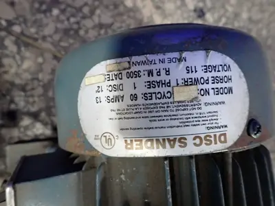 12" Disc Sander  - Isg-00035d