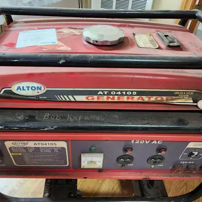 Alton AT04105 Generator 3500W - May Need Carb Clean