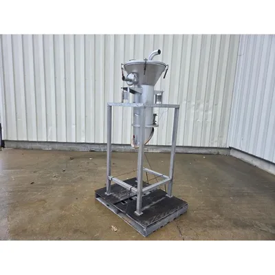 Used Stainless Steel Hopper Loader Receiver with Stand