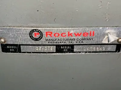 Used ROCKWELL 25209 Engine Lathes Ohio US | HGR 24 #1419532