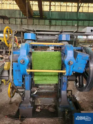 USED Farrel 24" x 10" Farrel 4-Roll "Inverted L" Rubber Calender Mill