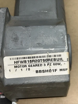 USED GTR HFWB18R20T60REBUIL