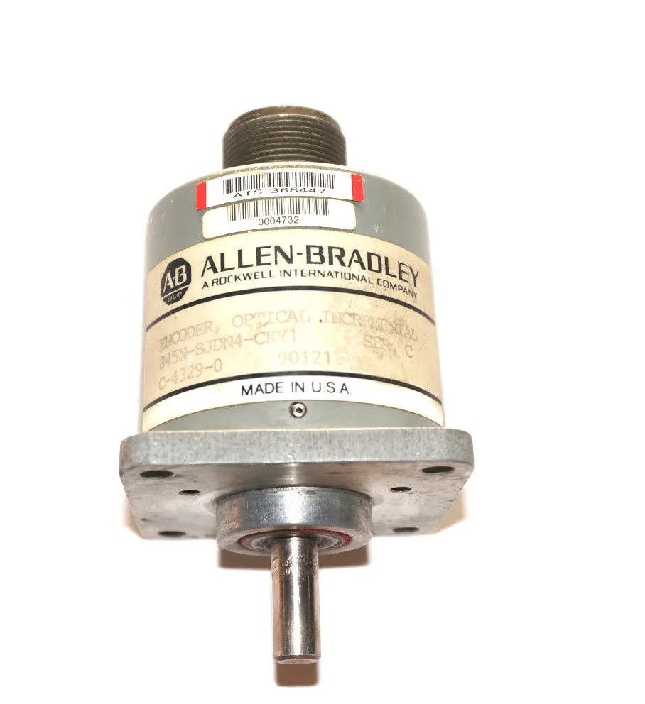 USED ALLEN BRADLEY 845N-SJDN4-CKY1 ENCODER SER.C 845NSJDN4CKY1
