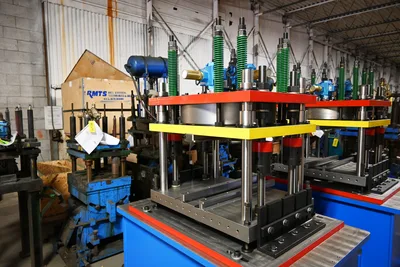 New 30 Ton x 3″ UCG 4-Post Pneumatic Cut-Off Press