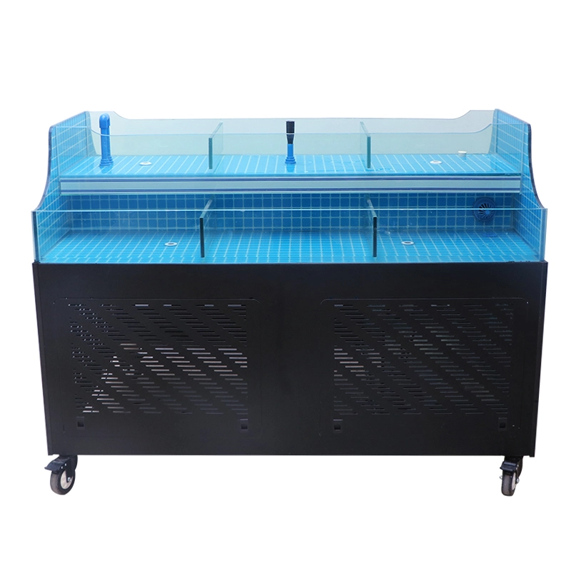 171-0318 60" Live Seafood Self Contained Display Tank Cooler