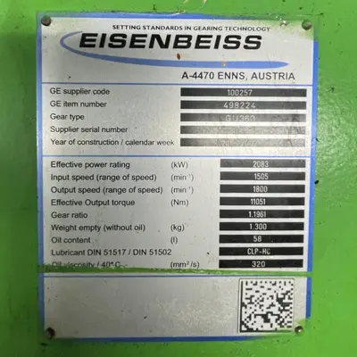 USED 2019 JENBACHER J612