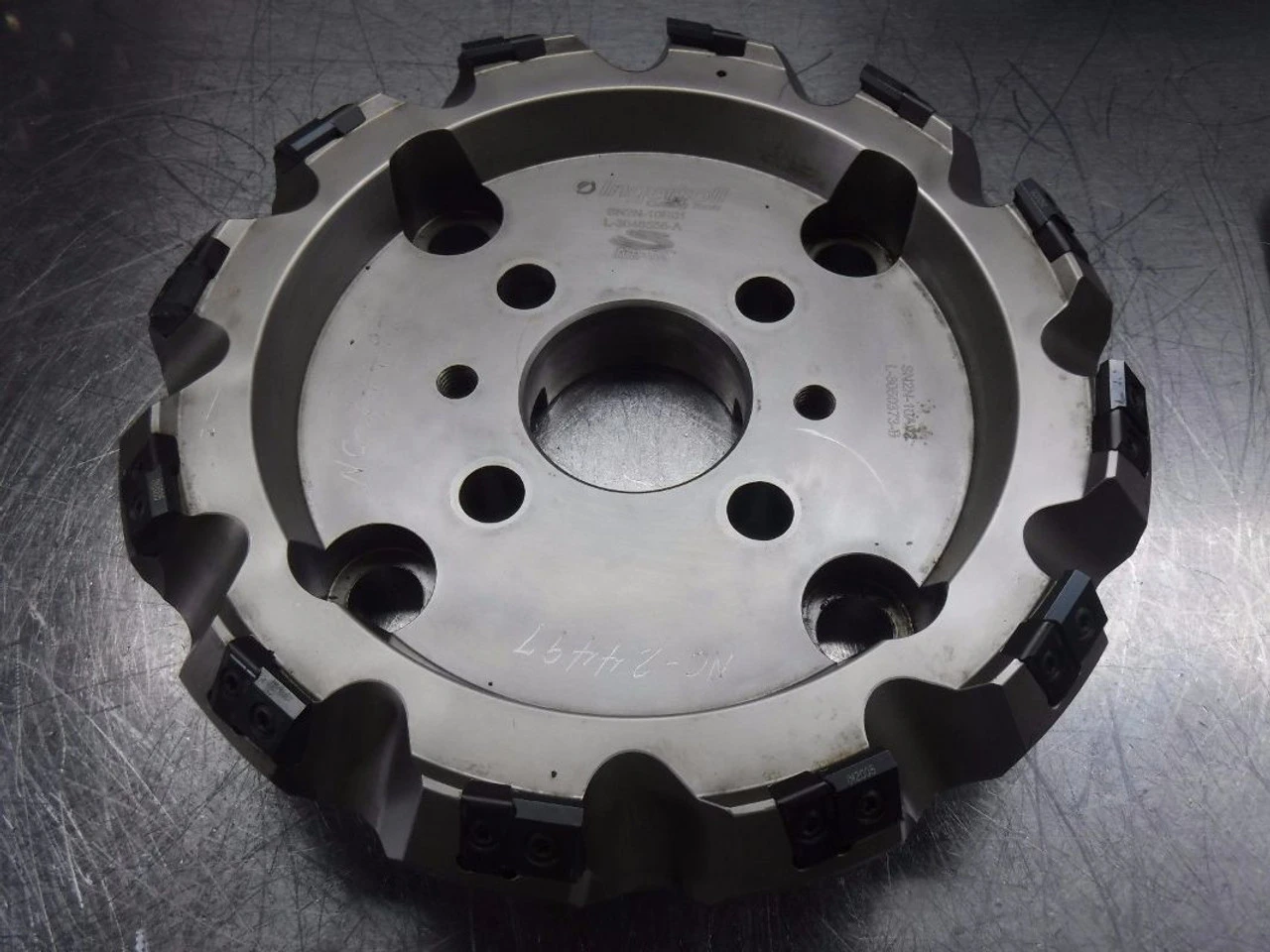 Ingersoll 10"-10.7" 45Â° Indexable Facemill 2.5" Arbor SN2N-10A02 / SN2N-10R02 (LOC39)