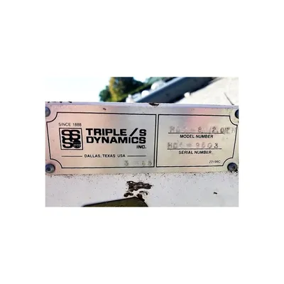 USED TRIPLE/S DYNAMICS INC. HDC-8M/2.0/LH