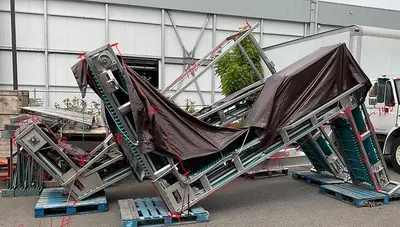 2 Short Z Conveyors