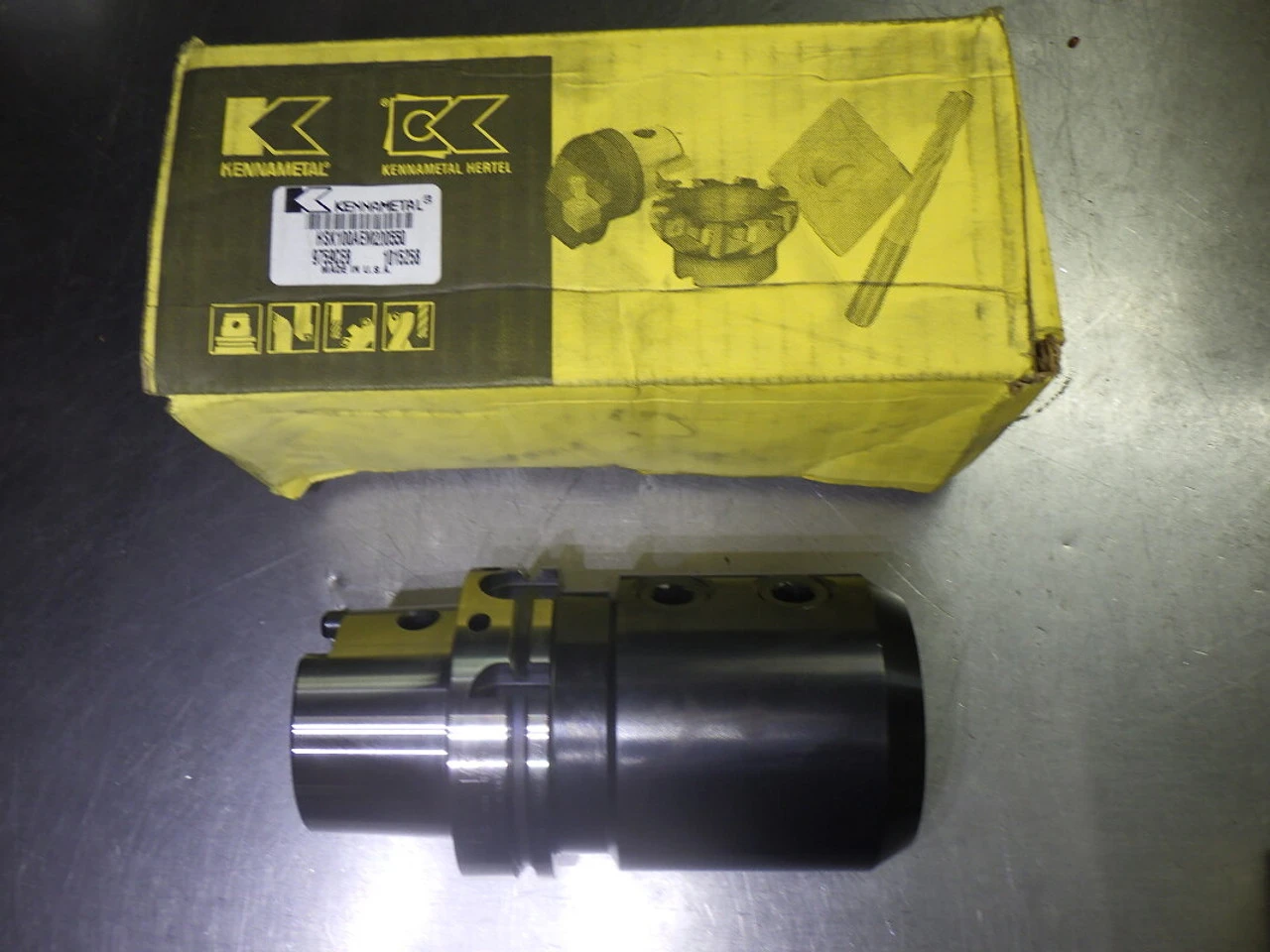 Kennametal HSK100A 2" Endmill Tool Holder 5.5" Pro HSK100AEM200550 (LOC2909A)