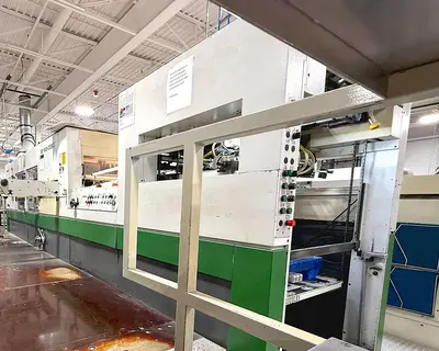 1996 Bobst 102 CER Die Cutter Blanker