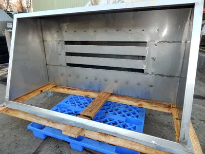 USED SS DUST HOOD 30 X 77.5