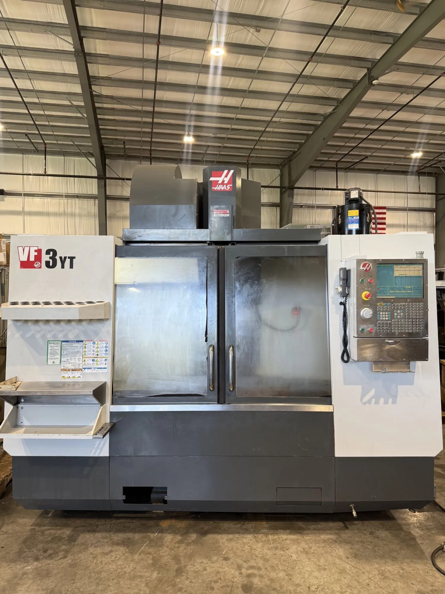 HAAS VF-3YT CNC Vertical Machining Center 2011’ 4th & 5th wired USA #8427